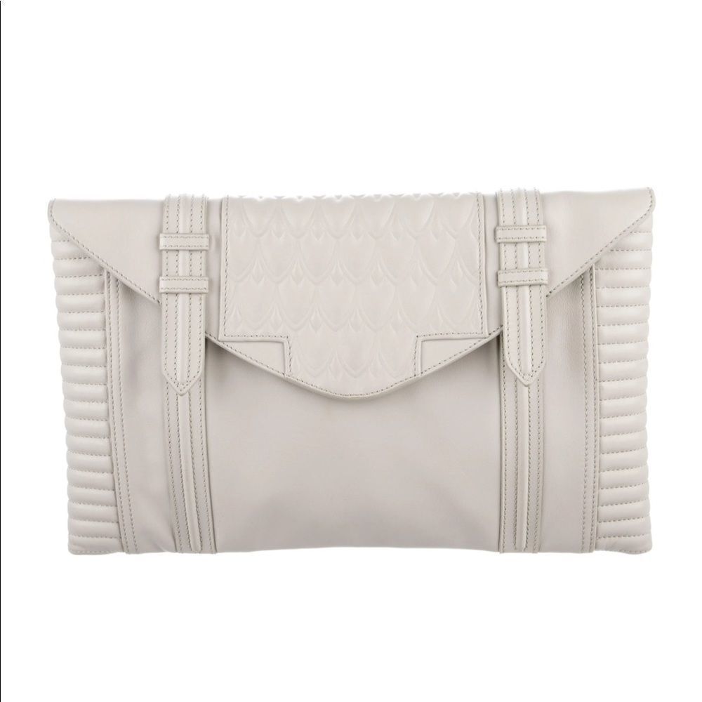 Reece Hudson large leather clutch‎